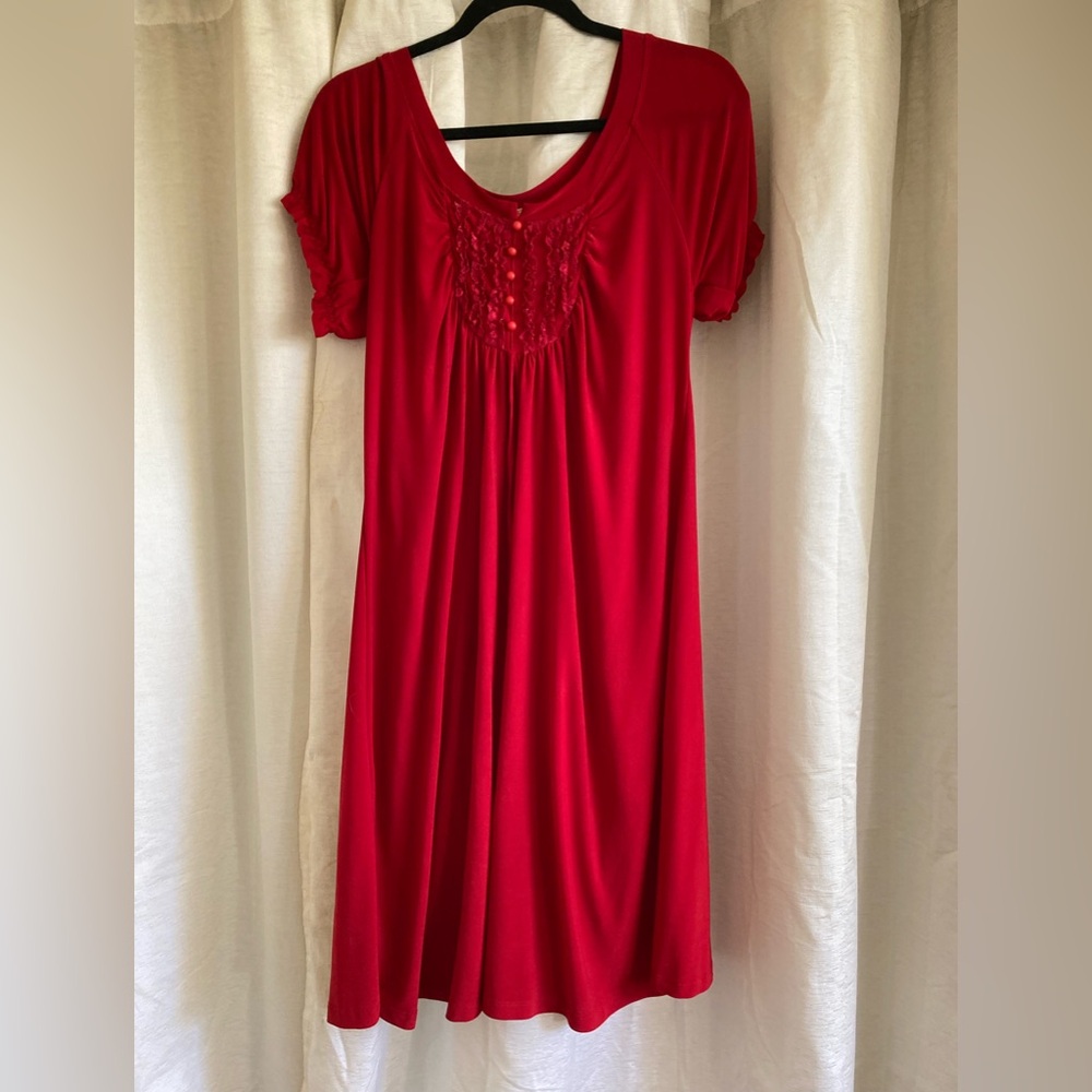 Vintage red dress. Size S